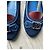 Louis Vuitton Bailarinas de Gamuza Azul - vista 13