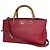 Borsa a mano in pelle 2-Way Gucci Bamboo Shopper Medium