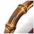 Borsa a mano in pelle 2-Way Gucci Bamboo Shopper Medium - vista 4