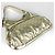 Borsa a tracolla Gucci in pelle dorata - vista 2