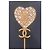 Spilla Chanel Barocca a Cuore con Perle Dorata - vista 4