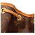 Borsa a Secchiello Louis Vuitton Monogram Noe in Pelle Marrone - vista 9