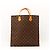 Borsa Tote Louis Vuitton Monogram in pelle marrone