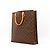 Borsa Tote Louis Vuitton Monogram in pelle marrone - vista 4