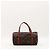 Borsa Louis Vuitton Monogram Papillon 30 in pelle marrone - vista 3
