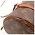 Borsa Louis Vuitton Monogram Papillon 30 in pelle marrone - vista 9
