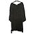 Ba&sh Vestido estampado em viscose azul e bege