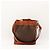 Céline Borsa a Secchiello Celine Monogram in Pelle Marrone - vista 3