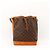 Borsa secchiello Louis Vuitton Noe Monogram Canvas Leather Brown