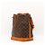 Borsa secchiello Louis Vuitton Noe Monogram Canvas Leather Brown - vista 2