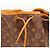 Borsa secchiello Louis Vuitton Noe Monogram Canvas Leather Brown - vista 7