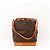 Borsa a Secchiello Louis Vuitton Monogram Noe in Pelle Marrone - vista 3