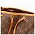 Borsa a Secchiello Louis Vuitton Monogram Noe in Pelle Marrone - vista 7
