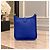 Hermès Evelyne TPM Borsa a tracolla in pelle Blue Clemence - vista 2