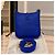 Hermès Evelyne TPM Borsa a tracolla in pelle Blue Clemence - vista 3