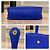 Hermès Evelyne TPM Borsa a tracolla in pelle Blue Clemence - vista 5
