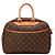 Borsa Louis Vuitton Monogram Speedy 30 in pelle marrone