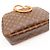 Borsa Louis Vuitton Monogram Speedy 30 in pelle marrone - vista 6