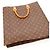 Borsa Tote Louis Vuitton Monogram in pelle marrone - vista 6