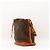 Borsa a Secchiello Louis Vuitton Monogram Noe in Pelle Marrone - vista 2