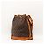 Borsa a secchiello Louis Vuitton Monogram Noe in pelle marrone - vista 2