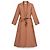 Abrigo Duster Forte Forte Terracota con Cinturón