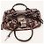 Borsa Chloé Paddington Satchel in pelle metallizzata - vista 6