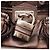 Borsa Chloé Paddington Satchel in pelle metallizzata - vista 7