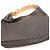 Borsa Hobo Gucci GG Monogram Canvas Leather Brown - vista 6