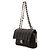 Borsa a tracolla Chanel in nylon nero - vista 2