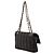 Borsa a tracolla Chanel in nylon nero - vista 4