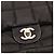 Borsa a tracolla Chanel in nylon nero - vista 7