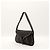Céline Borsa a tracolla Celine in pelle nera con borchie dorate - vista 3