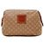 Céline Necessaire Celine Triomphe Canvas Leather Brown