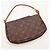 Louis Vuitton Pochette Accessoires Monogram Canvas Brown Handbag - vista 5