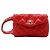 Chanel Gürteltasche aus rotem Steppleder