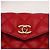 Chanel Gürteltasche aus rotem Steppleder - Ansicht 7