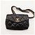 Borsa cintura Chanel in pelle matelassé nera - vista 5