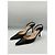Manolo Blahnik Décolleté Slingback in Pelle Nera - vista 2