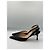 Manolo Blahnik Décolleté Slingback in Pelle Nera - vista 3