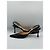 Manolo Blahnik Décolleté Slingback in Pelle Nera - vista 7
