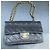 Borsa Chanel Vintage piccola dimensione 23 Double Flap in pelle d'agnello nera - vista 2