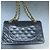 Borsa Chanel Vintage piccola dimensione 23 Double Flap in pelle d'agnello nera - vista 4