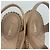 Sandali wedge in pelle beige da donna Chanel - vista 8