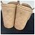 Sandali wedge in pelle beige da donna Chanel - vista 9