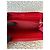 Chanel portafoglio in pelle caviar rossa con zip - vista 10