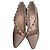 Valentino Garavani Rockstud Leather Heels Poudre