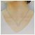 Autre Marque Collana Horseshoe Au750 Diamanti - vista 6