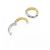 Autre Marque Orecchini LuxUness Au750 2way Oro - vista 3