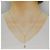 Autre Marque Collana in oro giallo K10 e diamanti - vista 6